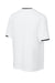 Sport-Tek ST221 Mens Tough Mesh V-Neck Baseball Jersey White Forn Back
