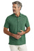 Tommy Bahama ST224065TB Mens Palmetto Paradise Short Sleeve Polo Shirt Veridian Pine Green Model Front