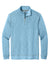 Tommy Bahama ST226342TB Mens Tobago Bay 1/4 Zip Sweatshirt Light Sky Blue Flat Front