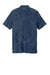 Tommy Bahama ST227544TB Mens Santiago Paradise Moisture Wicking Short Sleeve Polo Shirt Blue Note Flat Back