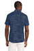 Tommy Bahama ST227544TB Mens Santiago Paradise Moisture Wicking Short Sleeve Polo Shirt Blue Note Model Back