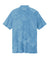 Tommy Bahama ST227544TB Mens Santiago Paradise Moisture Wicking Short Sleeve Polo Shirt Chambray Blue Flat Back