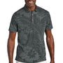 Tommy Bahama Mens Santiago Paradise Moisture Wicking Short Sleeve Polo Shirt - Coal Grey