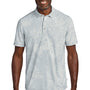 Tommy Bahama Mens Santiago Paradise Moisture Wicking Short Sleeve Polo Shirt - Zinc Grey