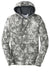 Sport-Tek ST230 Mens Sport-Wick Mineral Freeze Moisture Wicking Fleece Hooded Sweatshirt Hoodie w/ Pouch Pocket Dark Smoke Grey Flat Front