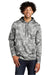 Sport-Tek ST230 Mens Sport-Wick Mineral Freeze Moisture Wicking Fleece Hooded Sweatshirt Hoodie w/ Pouch Pocket Dark Smoke Grey Model Front