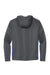 Sport-Tek ST235 Mens Sport-Wick Moisture Wicking Fleece Hooded Sweatshirt Hoodie w/ Pouch Pocket Dark Smoke Grey/Navy Blue Flat Back