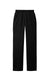 Sport-Tek ST237 Mens Sport Wick Moisture Wicking Fleece Sweatpants w/ Pockets Black Flat Front