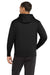 Sport-Tek ST238 Mens Sport-Wick Moisture Wicking Fleece Full Zip Hooded Sweatshirt Hoodie w/ Pouch Pocket Black Model Back