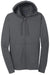 Sport-Tek ST238 Mens Sport-Wick Moisture Wicking Fleece Full Zip Hooded Sweatshirt Hoodie w/ Pouch Pocket Dark Smoke Grey Flat Front