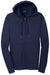Sport-Tek ST238 Mens Sport-Wick Moisture Wicking Fleece Full Zip Hooded Sweatshirt Hoodie w/ Pouch Pocket Navy Blue Flat Front