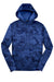 Sport-Tek ST240 Mens Sport-Wick CamoHex Moisture Wicking Fleece Hooded Sweatshirt Hoodie w/ Pouch Pocket True Royal Blue Flat Front
