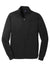 Sport-Tek ST241 Mens Sport-Wick Moisture Wicking Fleece Full Zip Sweatshirt w/ Pockets Black Flat Front