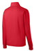 Sport-Tek ST241 Mens Sport-Wick Moisture Wicking Fleece Full Zip Sweatshirt w/ Pockets Deep Red Flat Back