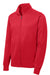 Sport-Tek ST241 Mens Sport-Wick Moisture Wicking Fleece Full Zip Sweatshirt w/ Pockets Deep Red Flat Front