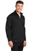 Sport-Tek ST241 Mens Sport-Wick Moisture Wicking Fleece Full Zip Sweatshirt w/ Pockets Black Model 3q