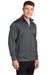 Sport-Tek ST241 Mens Sport-Wick Moisture Wicking Fleece Full Zip Sweatshirt w/ Pockets Dark Smoke Grey Model 3q