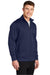 Sport-Tek ST241 Mens Sport-Wick Moisture Wicking Fleece Full Zip Sweatshirt w/ Pockets Navy Blue Model 3q