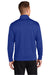 Sport-Tek ST241 Mens Sport-Wick Moisture Wicking Fleece Full Zip Sweatshirt w/ Pockets True Royal Blue Model Back