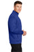 Sport-Tek ST241 Mens Sport-Wick Moisture Wicking Fleece Full Zip Sweatshirt w/ Pockets True Royal Blue Model Side