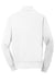 Sport-Tek ST241 Mens Sport-Wick Moisture Wicking Fleece Full Zip Sweatshirt w/ Pockets White Flat Back
