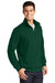 Sport-Tek ST253/TST253 Mens Shrink Resistant Fleece 1/4 Zip Sweatshirt Forest Green Model 3q