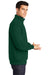 Sport-Tek ST253/TST253 Mens Shrink Resistant Fleece 1/4 Zip Sweatshirt Forest Green Model Side