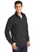 Sport-Tek ST253/TST253 Mens Shrink Resistant Fleece 1/4 Zip Sweatshirt Heather Graphite Grey Model 3q