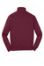 Sport-Tek ST253/TST253 Mens Shrink Resistant Fleece 1/4 Zip Sweatshirt Maroon Flat Back