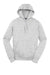 Sport-Tek ST254/TST254 Mens Shrink Resistant Fleece Hooded Sweatshirt Hoodie w/ Pouch Pocket Heather Grey Flat Front