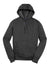 Sport-Tek ST254/TST254 Mens Shrink Resistant Fleece Hooded Sweatshirt Hoodie w/ Pouch Pocket Heather Graphite Grey Flat Front