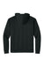 Sport-Tek ST255 Mens Sport-Wick Moisture Wicking United Fleece Hooded Sweatshirt Hoodie w/ Pouch Pocket Black/Deep Red Flat Back