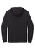 Sport-Tek ST272 Mens French Terry Hooded Sweatshirt Hoodie w/ Pouch Pocket Black Flat Back