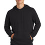 Sport-Tek Mens French Terry Hooded Sweatshirt Hoodie w/ Pouch Pocket - Black