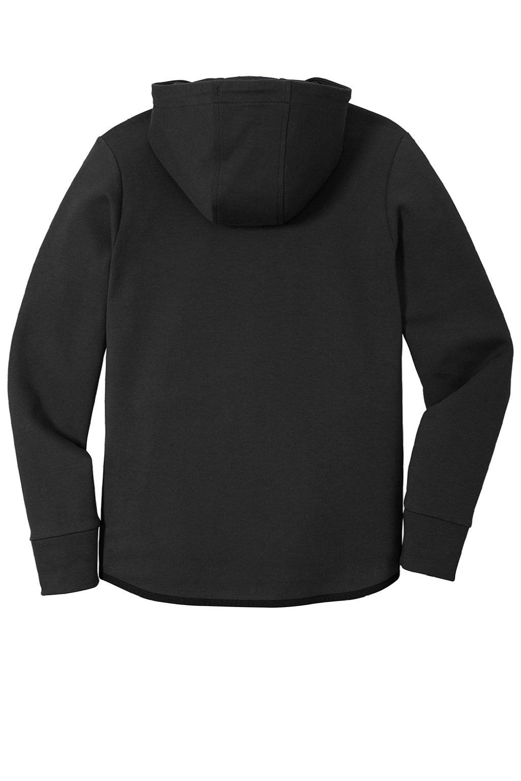 Sport-Tek ST280 Mens Triumph Fleece Hooded Sweatshirt Hoodie w/ Pouch Pocket Black Flat Back