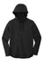 Sport-Tek ST280 Mens Triumph Fleece Hooded Sweatshirt Hoodie w/ Pouch Pocket Black Flat Front