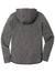 Sport-Tek ST280 Mens Triumph Fleece Hooded Sweatshirt Hoodie w/ Pouch Pocket Heather Dark Grey Flat Back