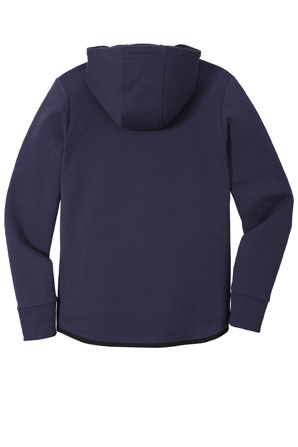 Sport-Tek ST280 Mens Triumph Fleece Hooded Sweatshirt Hoodie w/ Pouch Pocket Navy Blue Flat Back