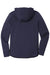 Sport-Tek ST280 Mens Triumph Fleece Hooded Sweatshirt Hoodie w/ Pouch Pocket Navy Blue Flat Back