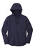 Sport-Tek ST280 Mens Triumph Fleece Hooded Sweatshirt Hoodie w/ Pouch Pocket Navy Blue Flat Front