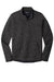 Sport-Tek ST281 Mens Triumph Fleece 1/4 Zip Sweatshirt w/ Pouch Pocket Heather Black Flat Front