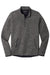 Sport-Tek ST281 Mens Triumph Fleece 1/4 Zip Sweatshirt w/ Pouch Pocket Heather Dark Grey Flat Front