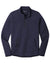 Sport-Tek ST281 Mens Triumph Fleece 1/4 Zip Sweatshirt w/ Pouch Pocket Navy Blue Flat Front