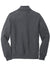 Sport-Tek ST284 Mens Full Zip Sweatshirt w/ Pockets Heather Graphite Grey Flat Back