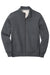 Sport-Tek ST284 Mens Full Zip Sweatshirt w/ Pockets Heather Graphite Grey Flat Front