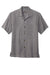 Tommy Bahama ST325384TB Mens Tropic Isles Short Sleeve Button Down Shirt Shadow Grey Flat Front