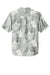 Tommy Bahama ST325929TB Mens Coconut Point Playa Flora Moisture Wicking Short Sleeve Button Down Shirt Light Grey Flat Back