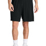 Sport-Tek Mens Moisture Wicking Competitor Athletic Shorts w/ Pockets - Black