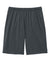 Sport-Tek ST349P Mens Moisture Wicking Competitor Athletic Shorts w/ Pockets Iron Grey Flat Back