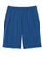 Sport-Tek ST349P Mens Moisture Wicking Competitor Athletic Shorts w/ Pockets True Royal Blue Flat Back